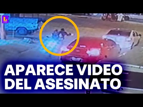 Empresario asesinado en Pachacámac: Video de cámaras de seguridad muestra cómo fue el crimen