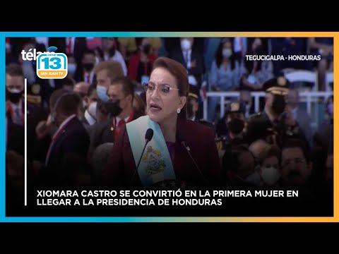 Xiomara Castro se convirtió en la primera mujer en llegar a la presidencia de Honduras