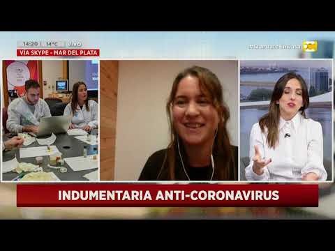 Indumentaria Anti-coronavirus: proyecto de dos científicas argentinas en Hoy Nos Toca