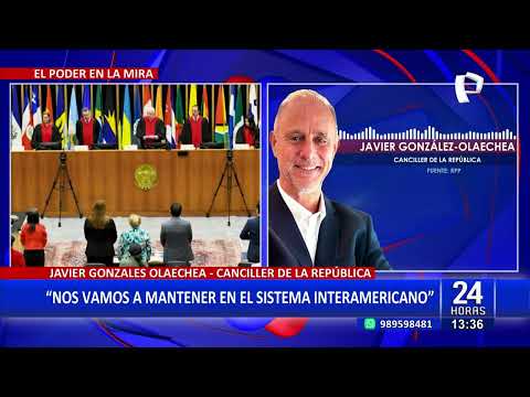 Canciller afirma que Perú continuará en el Sistema Interamericano de Derechos Humanos