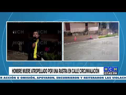 Hombre muere atropellado por pesada rastra en La Esperanza, Intibucá