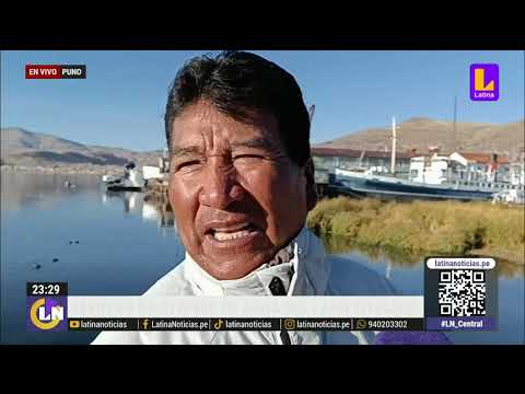 Nivel del agua del lago Titicaca descendió 40 cm por ausencia de lluvias