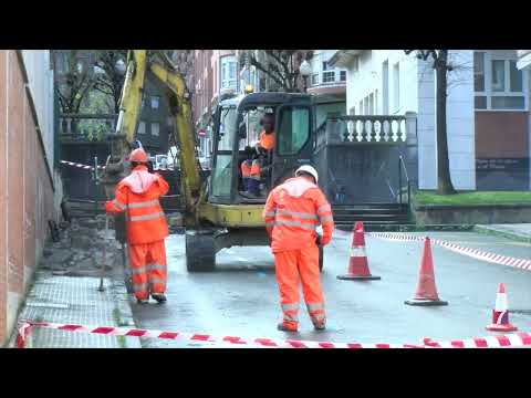 En marcha la reforma de las calles Rubén Darío y Lasesarre de Barakaldo