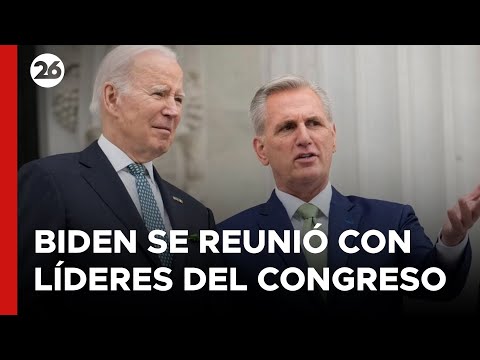 EEUU | Joe Biden se reunión con líderes del Congreso