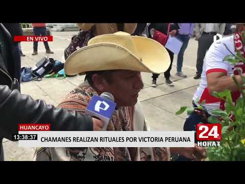 Perú vs. Paraguay: chamanes realizan sesión de limpieza de las camisetas peruanas