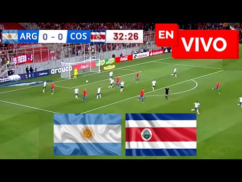 Argentina vs Costa Rica EN VIVO / Amistoso Internacional