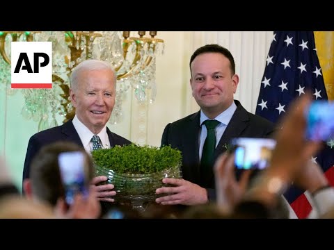 Biden and Irish prime minister mark St. Patrick's Day at White House