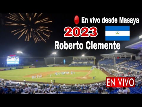 Inauguración estadio Roberto Clemente de Masaya en vivo, Nicaragua vs. Puerto Rico en vivo béisbol