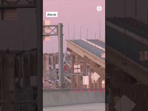 La policía tuvo sólo 90 segundos para parar el tráfico del puente de Baltimore antes del colapso