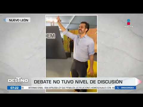 El segundo debate presidencial no tuvo el nivel de discusión de ideas que merece México: Máynez