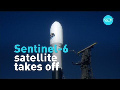 Sentinel-6 satellite takes off