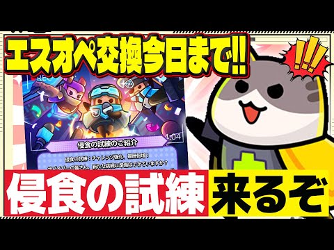 【ダダサバ】エスオペのアイテム交換は今日まで!!｢侵食の試練｣に関する情報も公開されたので見ていこう!!【ダダサバイバー】