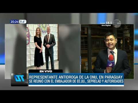 Representante antidroga de la ONU en Paraguay