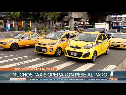 Usuarios se quejan del servicio de los taxis en medio de las protestas de los transportistas