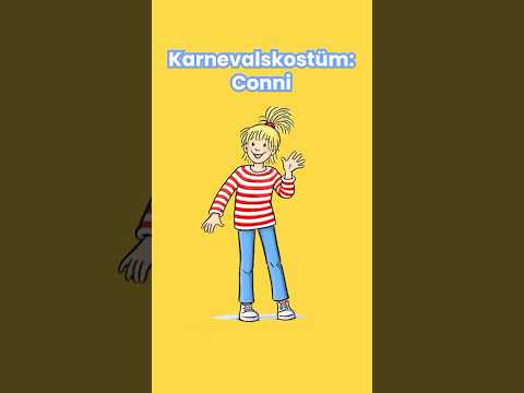 Die rote Schleife darf natürlich nicht fehlen! #meinebestefreundinconni #conni #kostüm #karneval