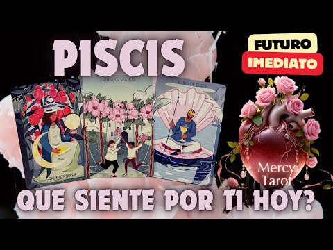 ? Piscis ? QUE SIENTE POR TI? Lo que hay en el corazón de tu Persona Especial #piscis #tarot #hoy