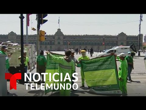 México suspende labores no esenciales y pide quedarse en casa | Noticias Telemundo