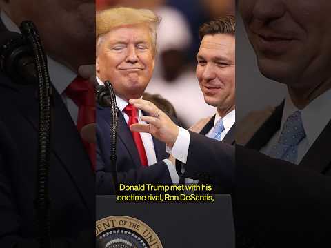 Trump Meets DeSantis in Florida to Tap Ex-Rival’s Donor Connections