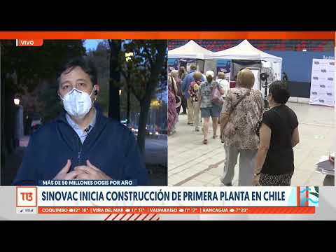 Se inicia construcción de la primera planta en Chile de Sinovac