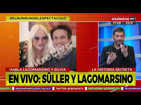 Revelan los chats entre Diego Lagomarsino y Silvia Suller en El Run Run del Espectáculo