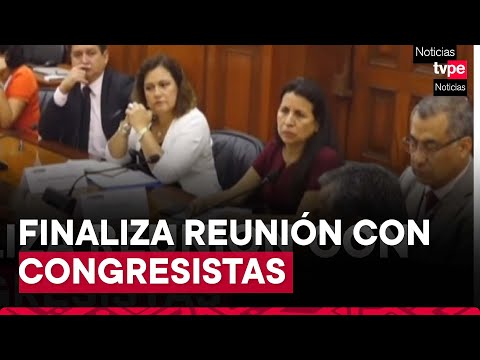 Voto de confianza: premier Gustavo Adrianzén se reúne con congresistas no agrupados