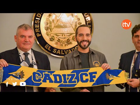 El Salvador y Cádiz firman convenio en busca del nuevo Mágico Gonzáles.