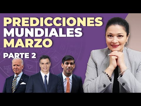 PREDICCIONES MUNDIALES MES DE MARZO PARTE 2 | PREDICCIONES 2023 KATIUSKA ROMERO