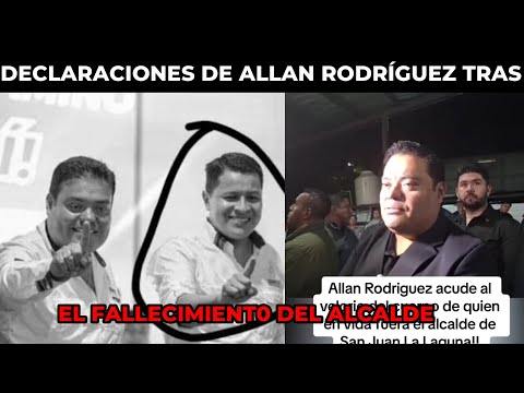 ALLAN RODRÍGUEZ ACUDE AL VELORIO DEL ALCALDE FALLECID0 DE SAN JUAN LA LAGUNA | GUATEMALA