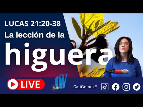 Lucas 21:20-38 (EN VIVO) [La lección de la HIGUERA]  Yeshúa predice el FINAL de los tiempos.