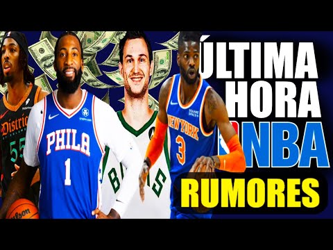 Gallinari  Drummond MUY CERCA de 76ers  Suns y Knicks VAN POR MAS  Rockets ??  ULTIMA HORA NBA