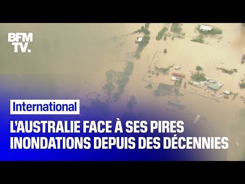 L’est de l’Australie touché par ses pires inondations depuis des décennies