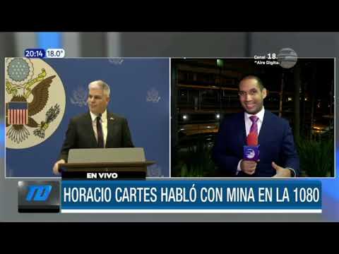 Horacio Cartes acusó a Mario Abdo Benítez de perseguirlo