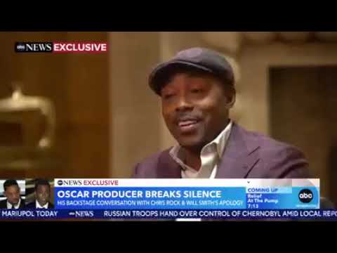 OSCAR PRODUCER BREAKS HIS SILENCE ON THE CHRIS ROCK/WILL SMITH INCIDENT AT THE OSCAR'S ON SUNDAY.