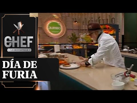 ¡EXPLOTÓ!: Ennio Carota rompió los platos de su menú tras descalificación - El Discípulo del Chef