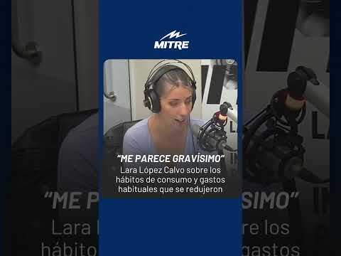 Lara López Calvo sobre los hábitos de consumo y gastos habituales que se redujeron