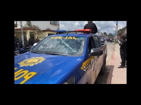 Tres agentes de la PNC resultaron heridos en Jalapa