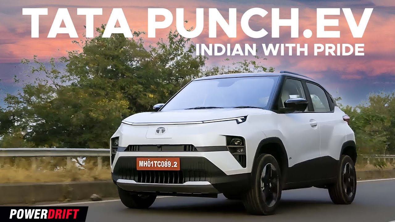  Tata Punch EV - Perfect First EV? | First Drive | PowerDrive 