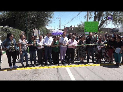 Inauguran rehabilitación de la calle Miguel Hidalgo en Soledad de Graciano Sánchez