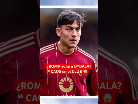 DYBALA en problemas con la ROMA ¿Se va? | De Rossi afuera #Futbol #Argentina #Dybala #SerieA