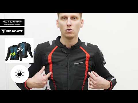Striukė SHIMA MESH PRO + video moto