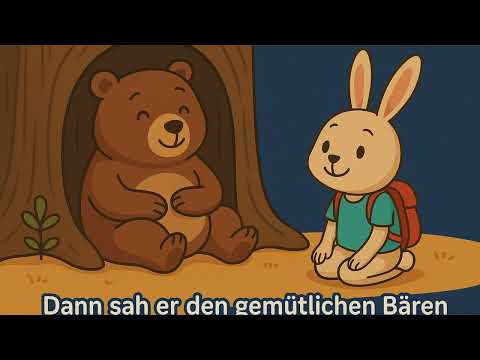 „Lupos verlorener Stern 🐰✨ | Einschlafgeschichte für Kinder | Blauhimmel“