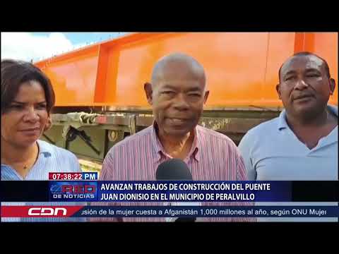 Avanzan trabajos de construcción del puente Juan Dionisio en el municipio de Peralvillo