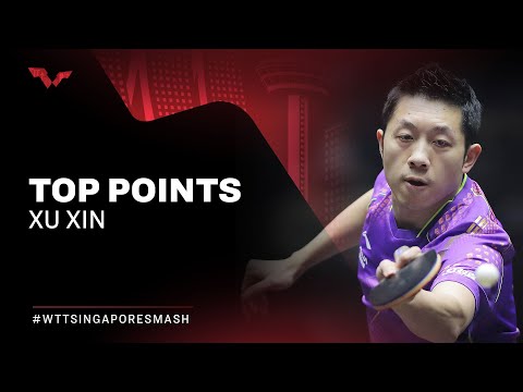 Table Tennis 🥍 Top 5 Points from Xu Xin!