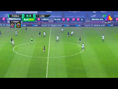 Gol de O. Fernández | Puebla 1 - 0 León | Liga MX - Guardianes 2020 Apertura  | LIGA BBVA MX