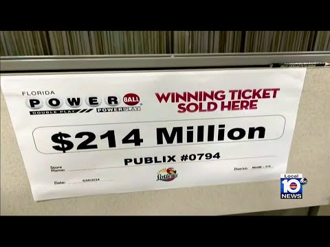 Winning ticket worth $214 million sold at Publix in Miami Shores