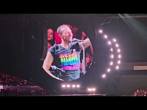 Coldplay Asks Manila Audience to Participate in Recording Their New Song Live 1/19/2024