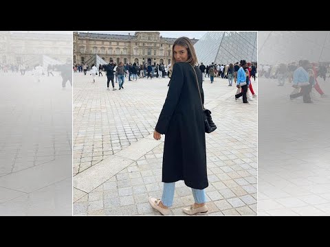 El look prohibitivo de jeans de campana de Pilar Rubio para pasear por París