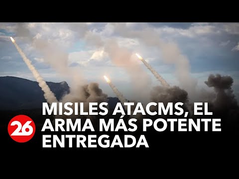 Misiles ATACMS, el arma más potente entregada hasta el momento a Ucrania | #26Global