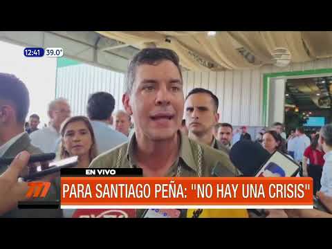 Para el presidente Peña ''no hay crisis'' en el país