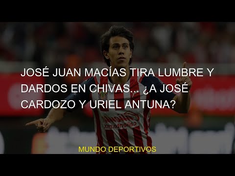 #liga #dardos #chivas #josé #Uriel #antuna #José #tira #macías #noticias #Chivas #Cardozo #Antuna #u